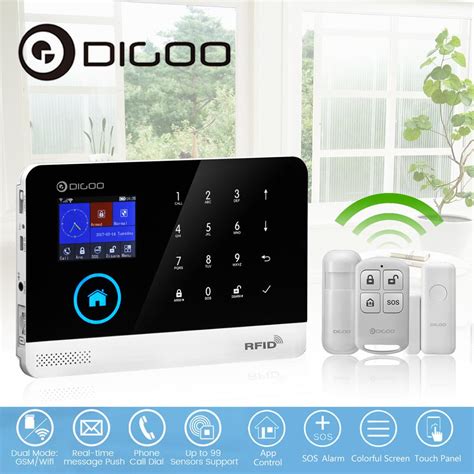 digoo home security system with rfid|DIGOO Smart Home Alarm .